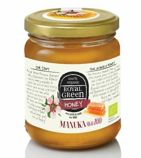 Miel de Manuka Bio 200+ MGO Royal Green 250g