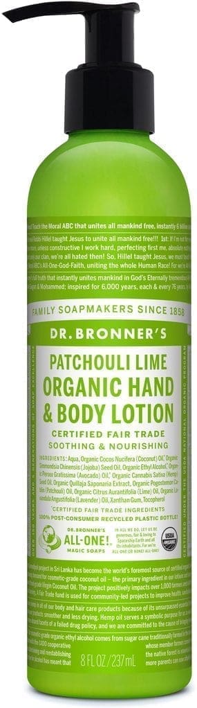 Dr. Bronner Bio Hand- und Körperlotion Patchouli-Limette 240ml