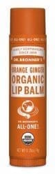 Dr. Bronner Lippenbalsam Orange-Ingwer 4.44ml