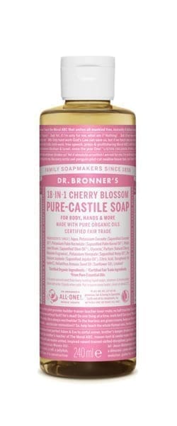 Savon magique Dr Bronner Fleur de cerisier 240ml