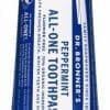 Dr Bronners toothpaste fluoride-free toothpaste peppermint