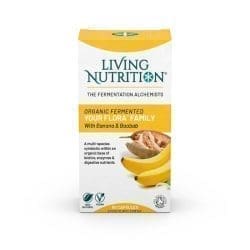 Baobab Fermenté Banane Capsules Famille Votre Flore Living Nutrition