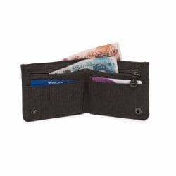 Gray Wallet Hemp Sativa Hemp Wallet
