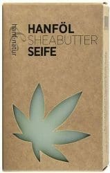 Savon au chanvre et au beurre de karité 100g par Hanf & Natur