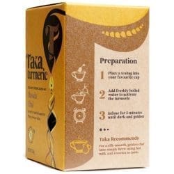 Kurkuma Golden Chai Masala Thee Taka Turmeric