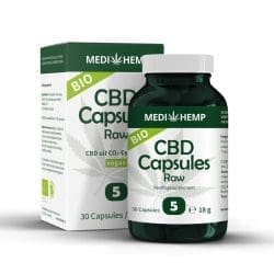Medihemp CBD-Kapseln roh Prozent Stücke
