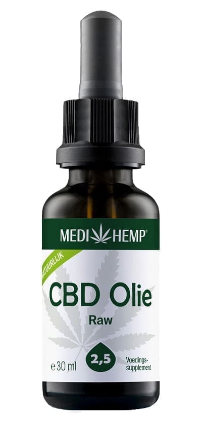MediHemp CBD Huile Raw 2.5% CBD 30ml – Image 5