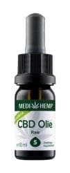 MediHemp CBD Olie Raw 5% CBD 10ml