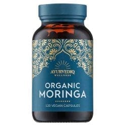 Moringa Capsules BIO Organic Ayurvediq Wellness 120 Pcs