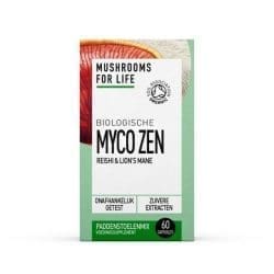 Myco Zen Capsules Mushrooms 4 Life Organische Reishi Lionsmane Paddestoel extract biologisch