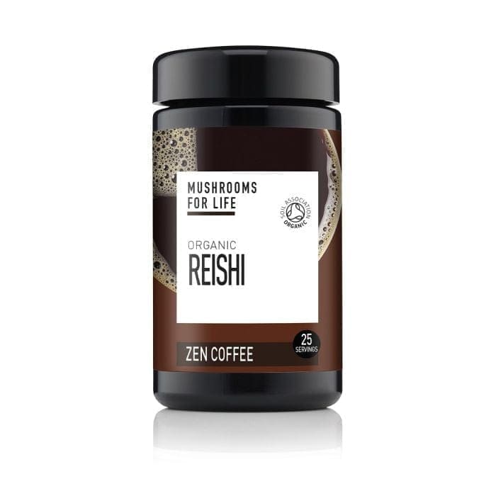 Reishi Coffee Zen Mushrooms Bio Organic Coffee Mushrooms for Life (Champignons de café Reishi pour la vie)
