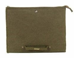 Sativa Bags Hemp Laptop Sleeve Khaki S