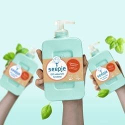 Seepje Hand Soap Oak Moss Basil natural hypoallergenic sensitive skin ph neutral