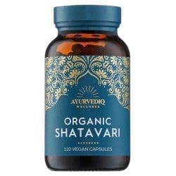Shatavari Capsules BIO Organic Ayurvediq Wellness 120 Pcs