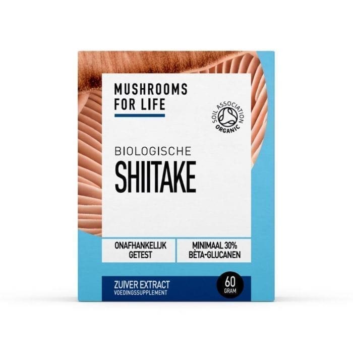 Shiitake-Pulver Bio Pilze4Life 60 Gramm