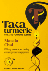 Taka Turmeric Kurkuma Golden Masala Chai Thee zakjes