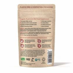 Vit B12 Capsules Organic Vegan vitamin B12 from Shiitake and Oyster mushroom