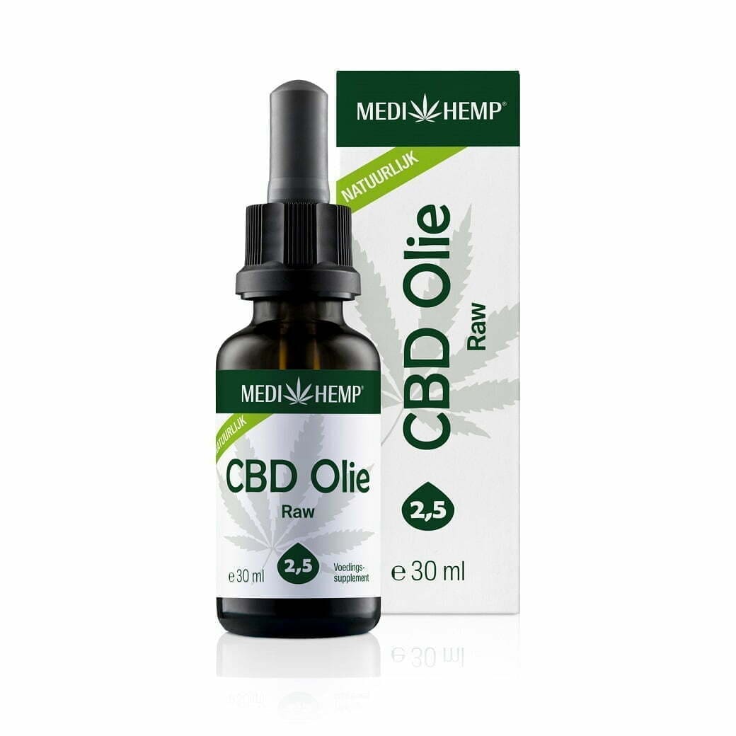 MediHemp CBD Huile Raw 2.5% CBD 30ml – Image 2