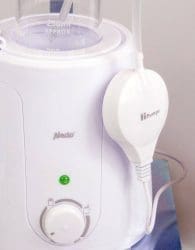 pompe à air avec tuyau cannolator