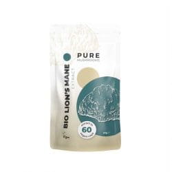 Pure Mushrooms Löwenmähne Pilzextrakt Kapseln BIO 60 Stk.
